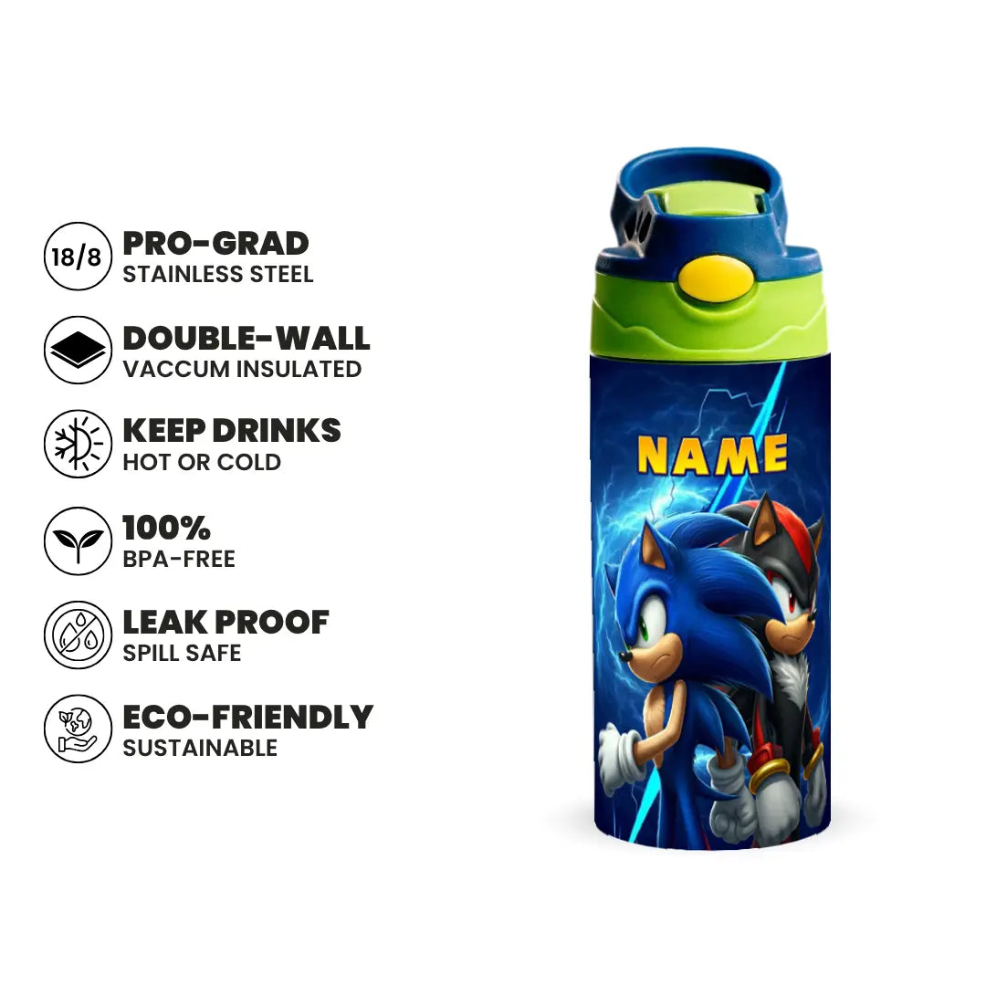 Sonic Shadow Strike Bottle 350 & 500ML Fann Bliss
