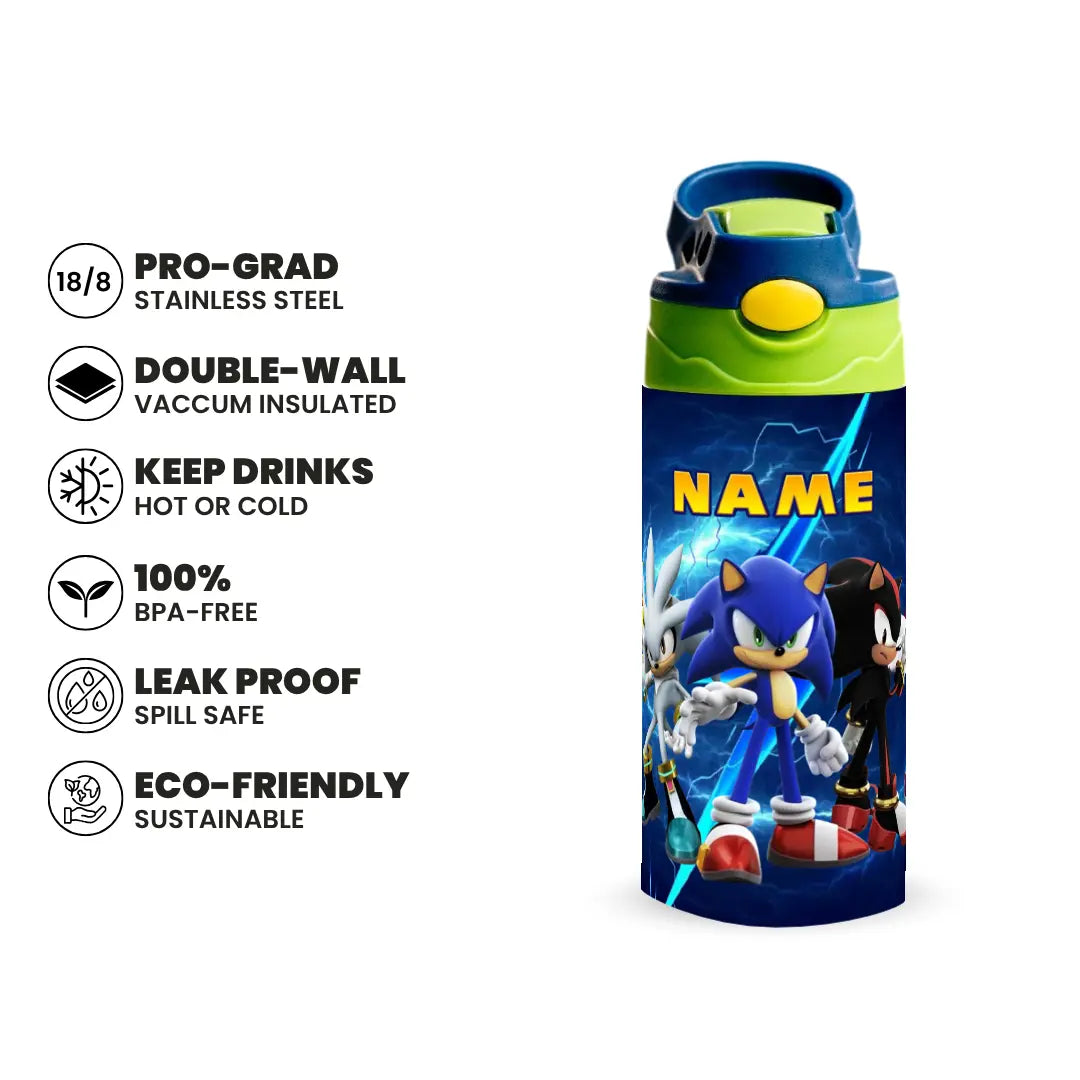 Sonic Team Dash Bottle 350 & 500ML Fann Bliss
