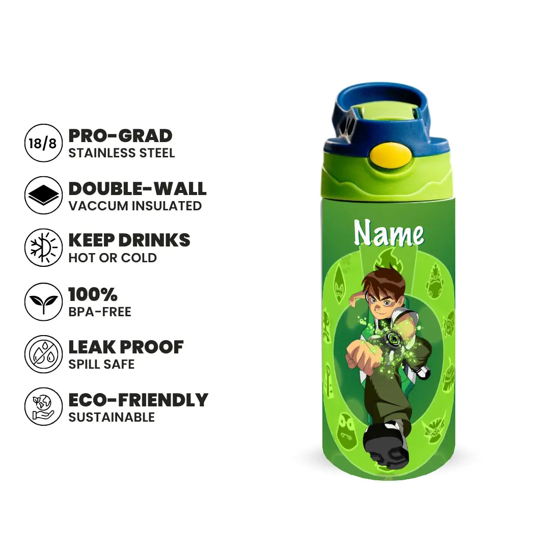 Ben 10 Hero Powers Bottle 350 & 500ML Fann Bliss