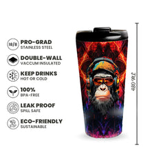 Gorilla Vibes 480ml Tumbler Fann Bliss