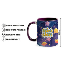 Shine Like the Stars 320ml Ceramic Mug Fann Bliss