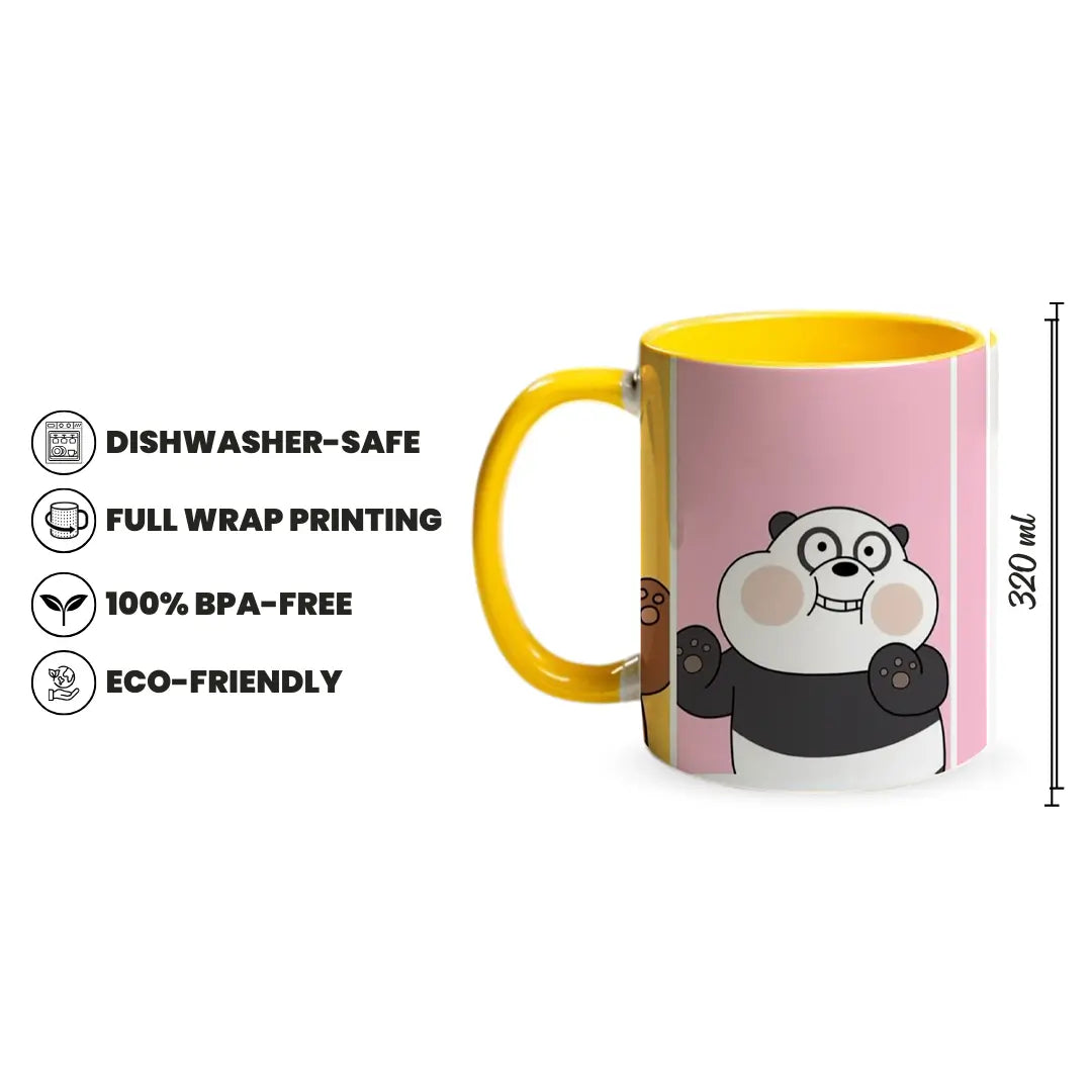 Bears 320ml Ceramic Mug Fann Bliss