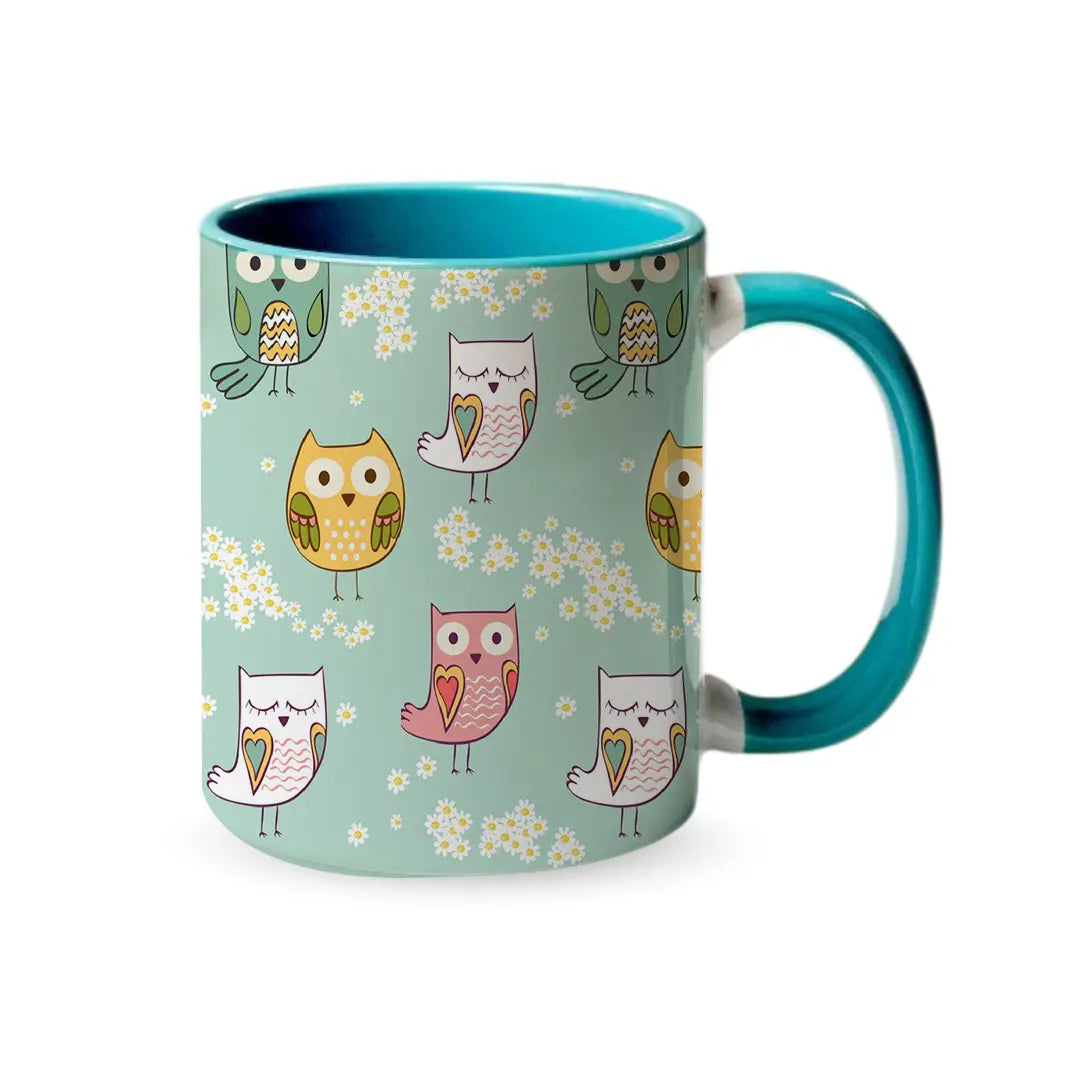 Owl 320ml Ceramic Mug Fann Bliss