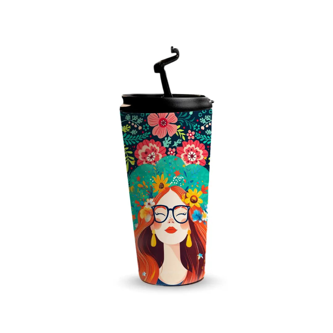 Floral Muse 480ml Tumbler Fann Bliss