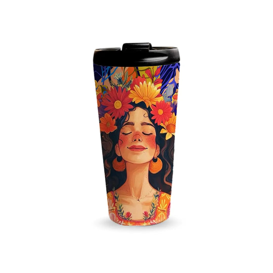 Floral Spirit 480ml Tumbler Fann Bliss