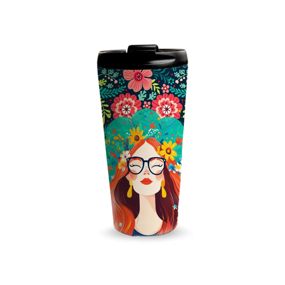 Floral Muse 480ml Tumbler Fann Bliss