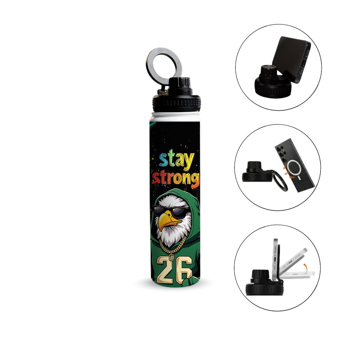 Stay Strong Eagle 750ml Bottle with MagSafe Lid