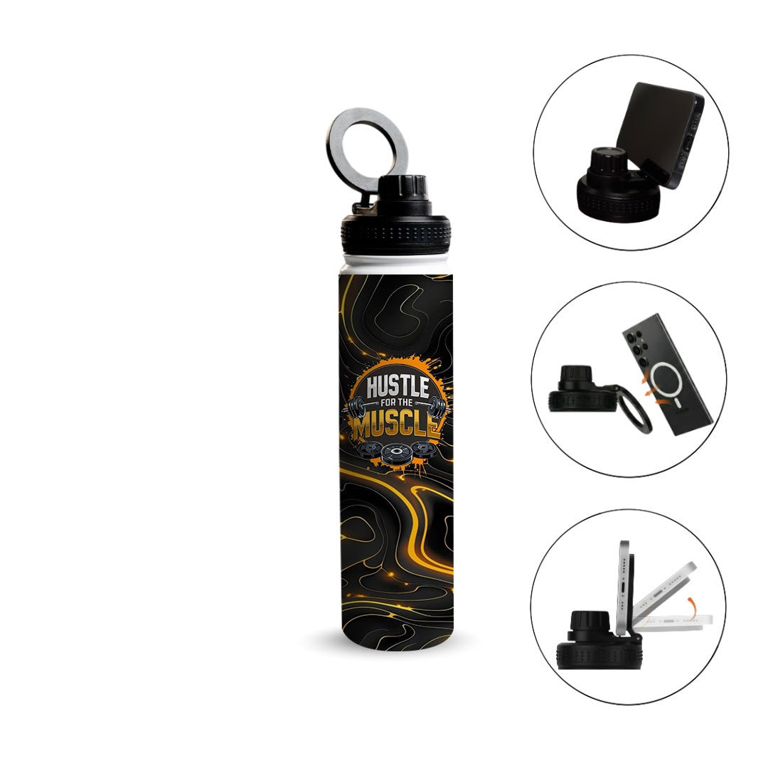 Hustle for the Muscle 750ml Bottle with MagSafe Lid