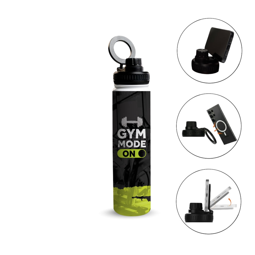 Gym Mode On 750ml Bottle with MagSafe Lid