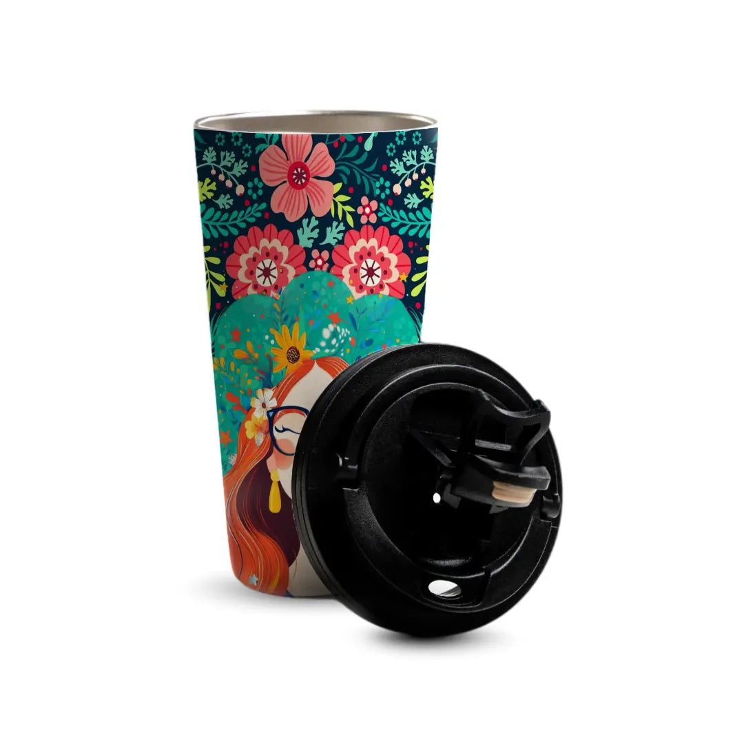 Floral Muse 480ml Tumbler Fann Bliss