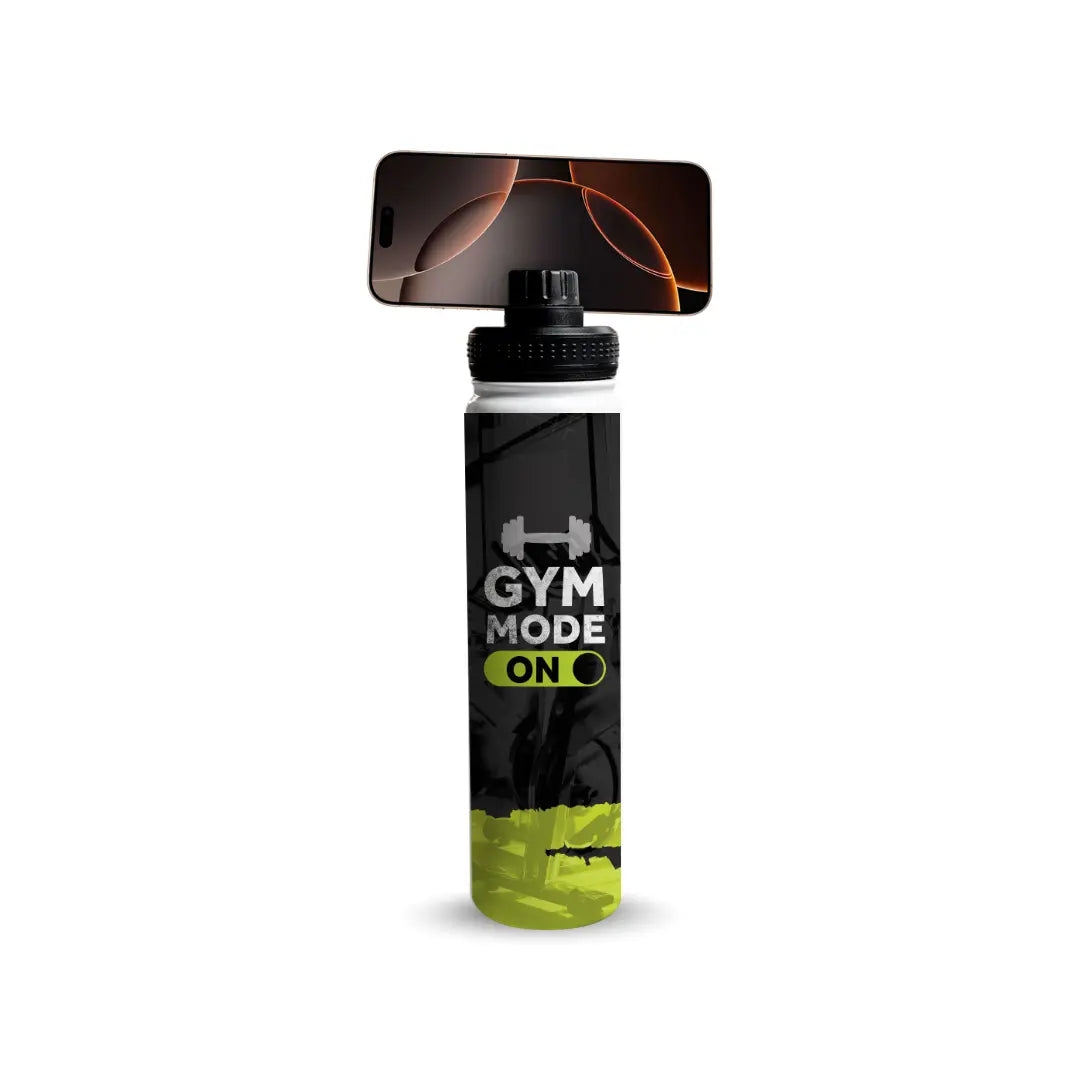 Gym Mode On 750ml Bottle with MagSafe Lid Fann Bliss