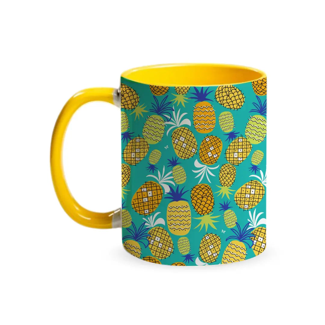 Pineapple 320ml Ceramic Mug Fann Bliss