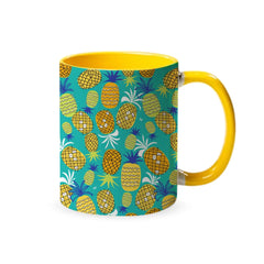 Pineapple 320ml Ceramic Mug Fann Bliss