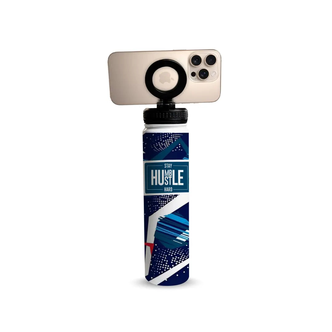 Stay Humble Blue 750ml Bottle with MagSafe Lid Fann Bliss