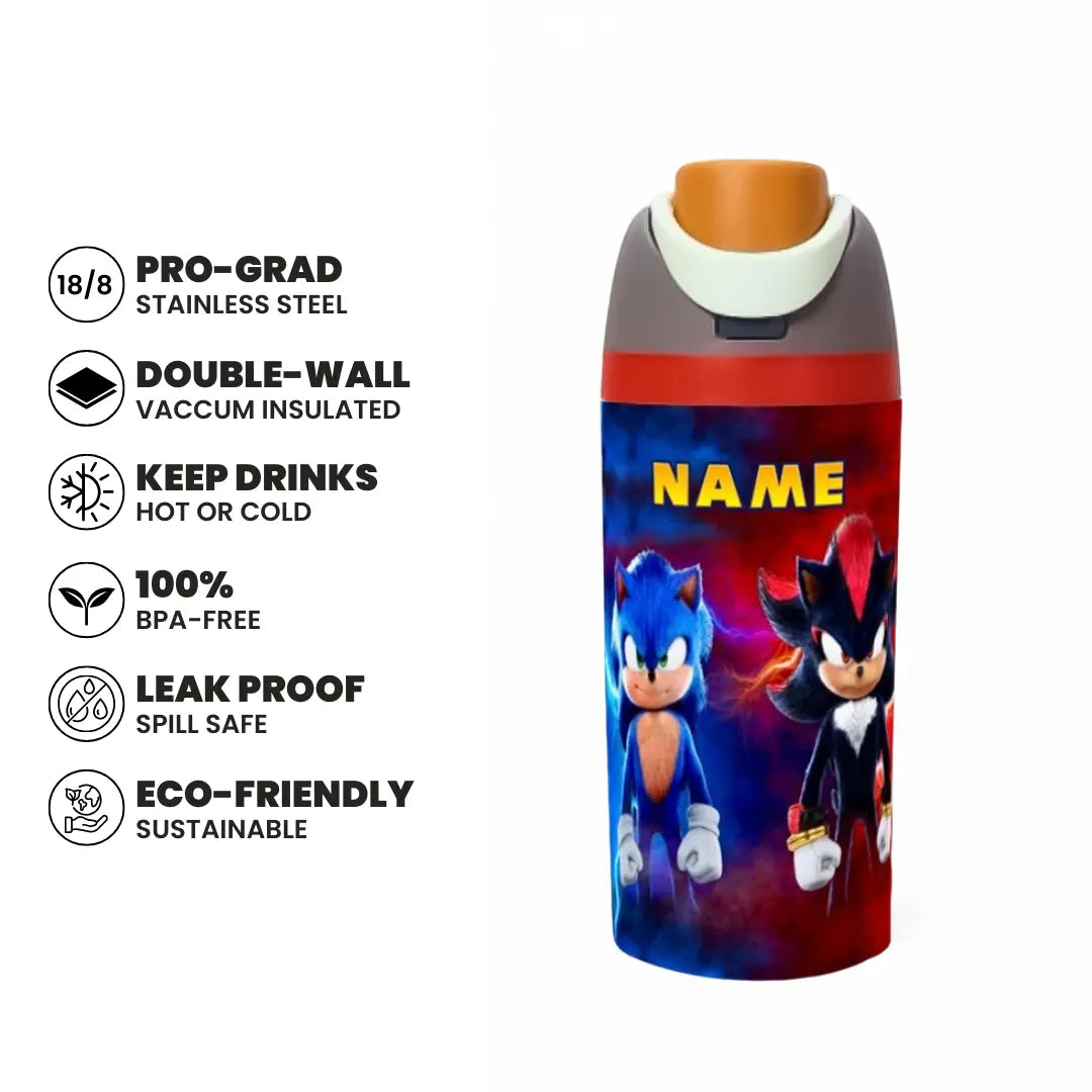 Sonic vs Shadow Bottle 500ML Fann Bliss