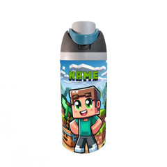 Minecraft Grey Bottle 500ML Fann Bliss