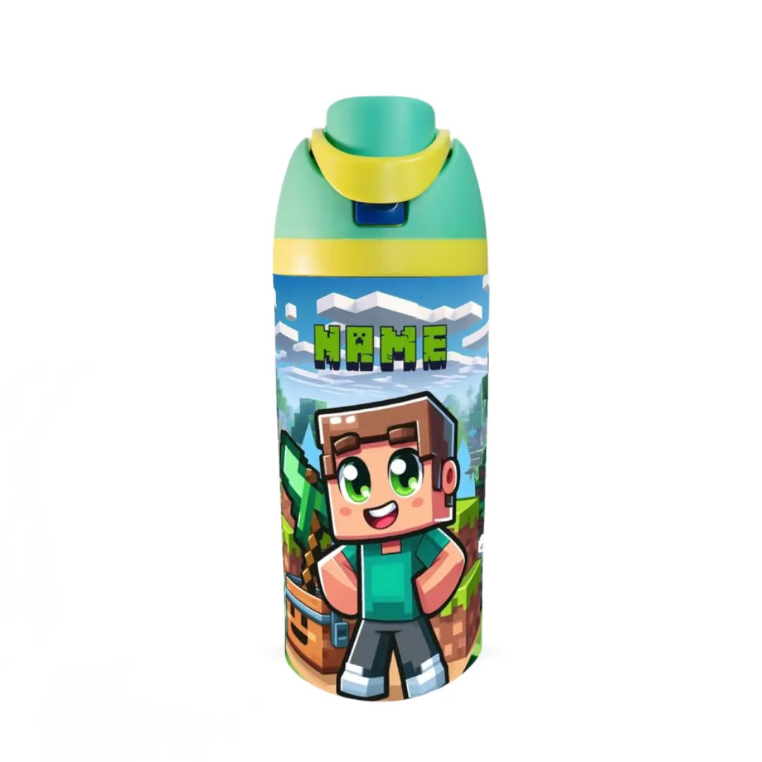 Minecraft Green Bottle 500ML Fann Bliss