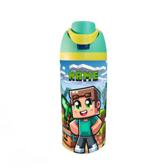 Minecraft Green Bottle 500ML Fann Bliss