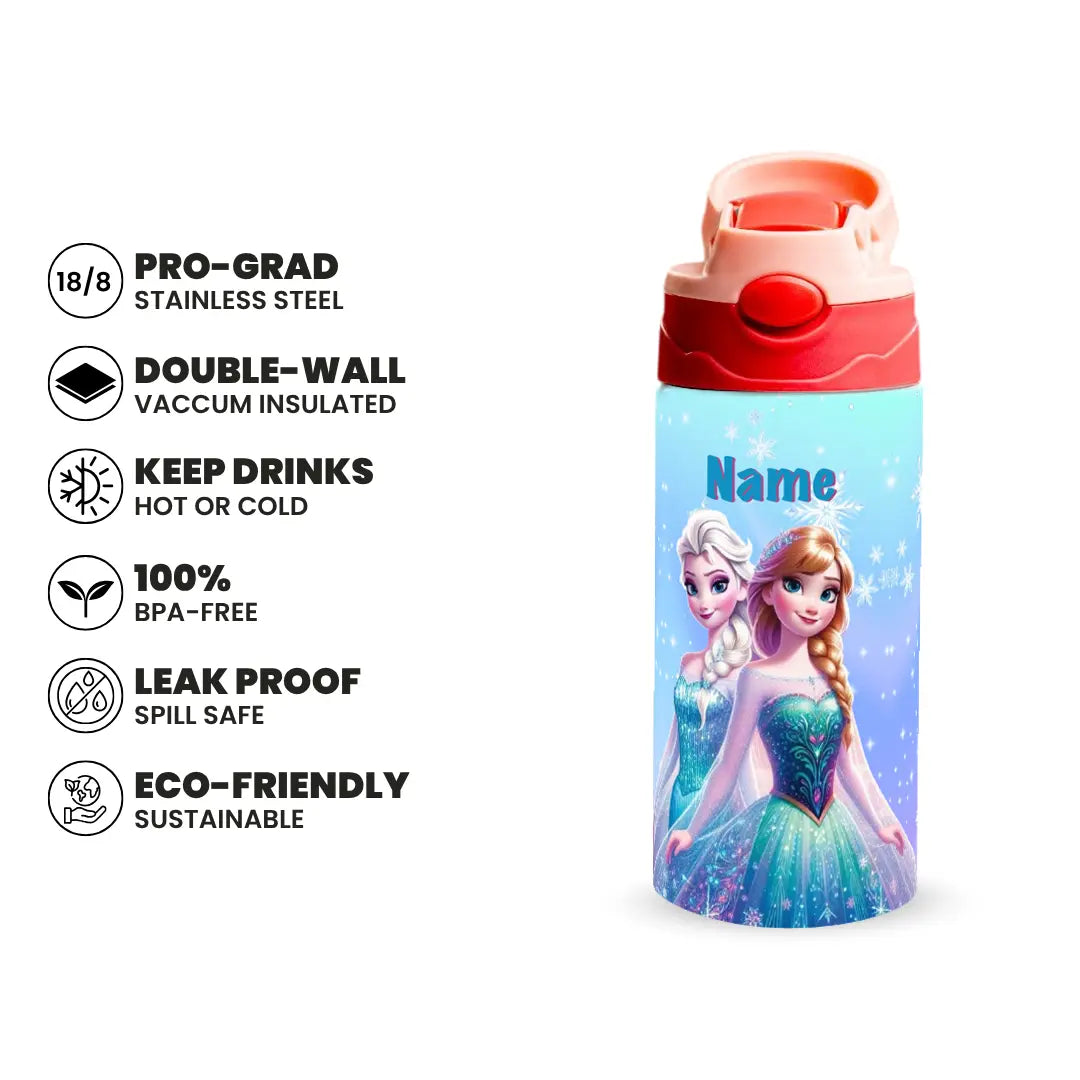Frozen Ice Princess Bottle 350 & 500ML Fann Bliss