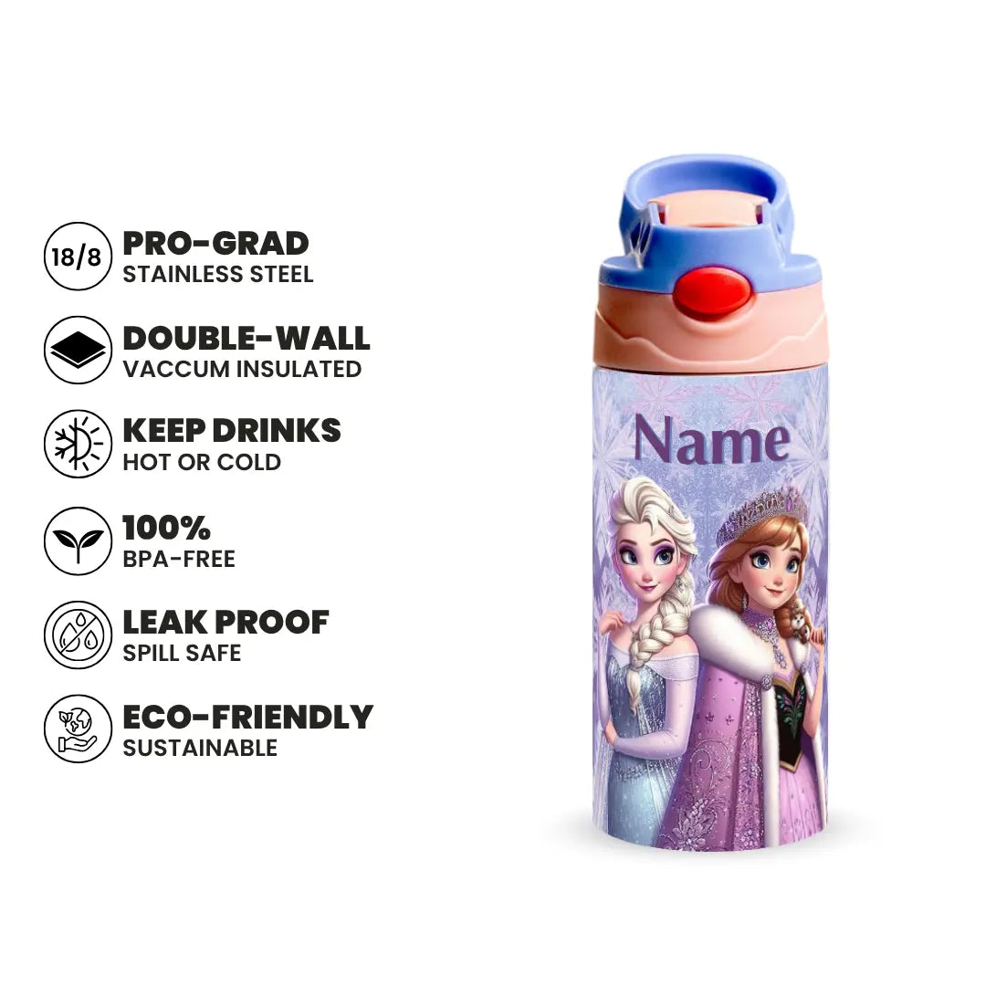 Frozen Winter Sparkle Bottle 350 & 500ML Fann Bliss