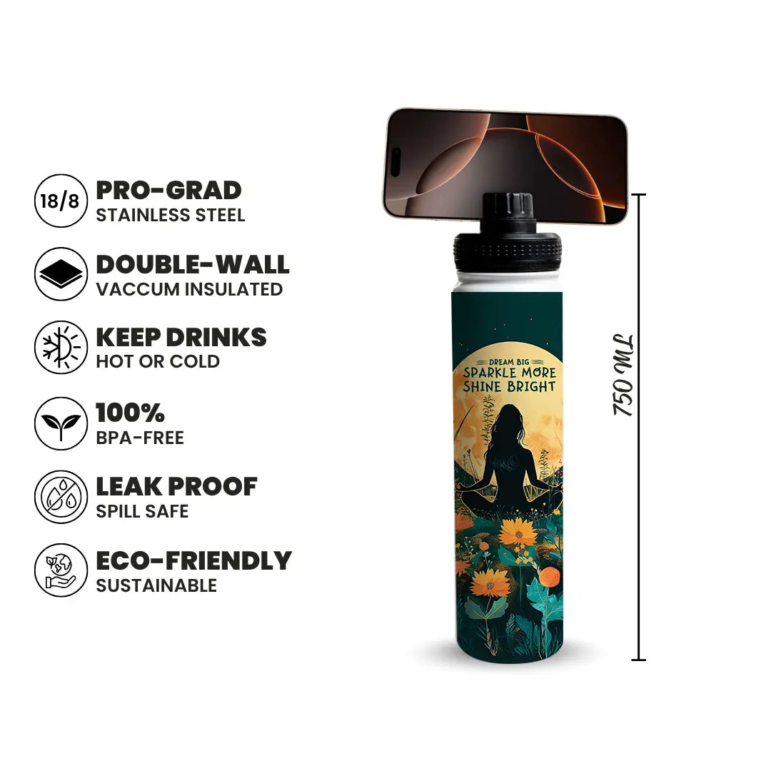 Moonlight Bloom 750ml Bottle with MagSafe Lid Fann Bliss