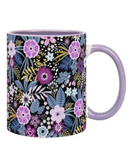 Botanical Bloom 320ml Ceramic Mug with Full Wrap