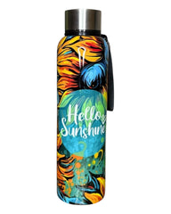 Hello Sunshine 800ml Water Bottle with Portable String