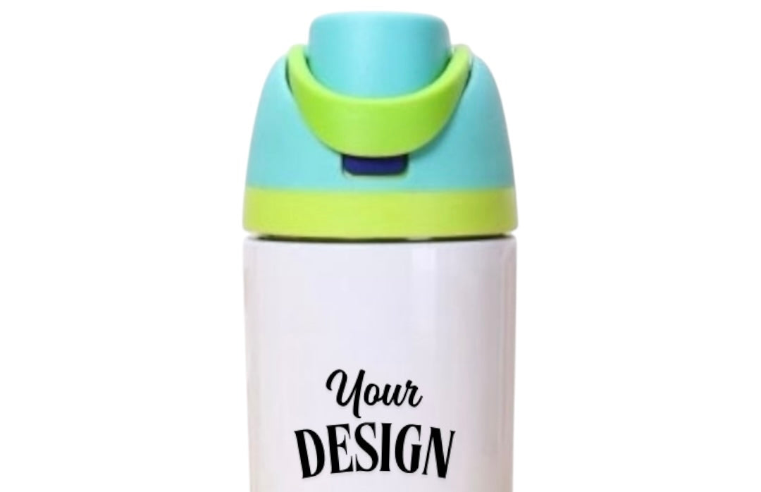 Custom Water Bottle with FreeSip Lid & Straw – 500ML