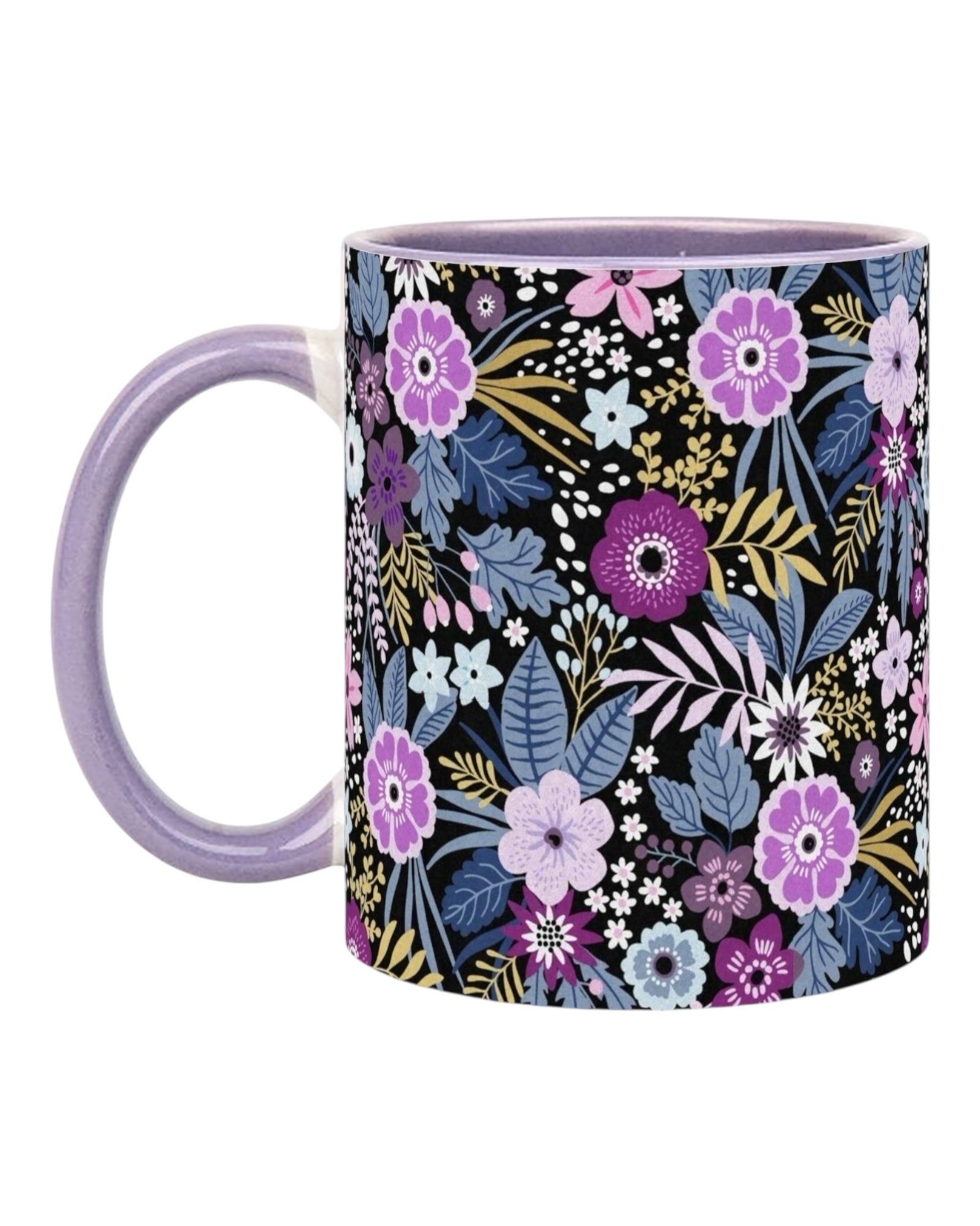 Botanical Bloom 320ml Ceramic Mug with Full Wrap