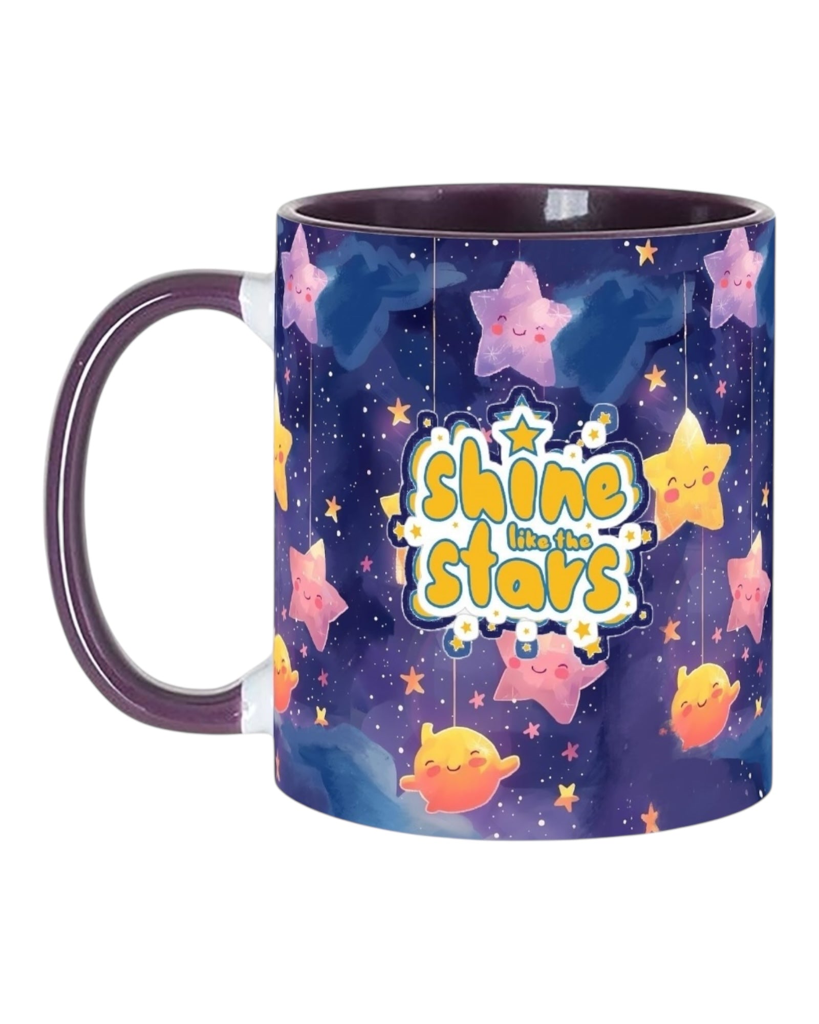 Shine Like the Stars 320ml Ceramic Mug with Full Wrap
