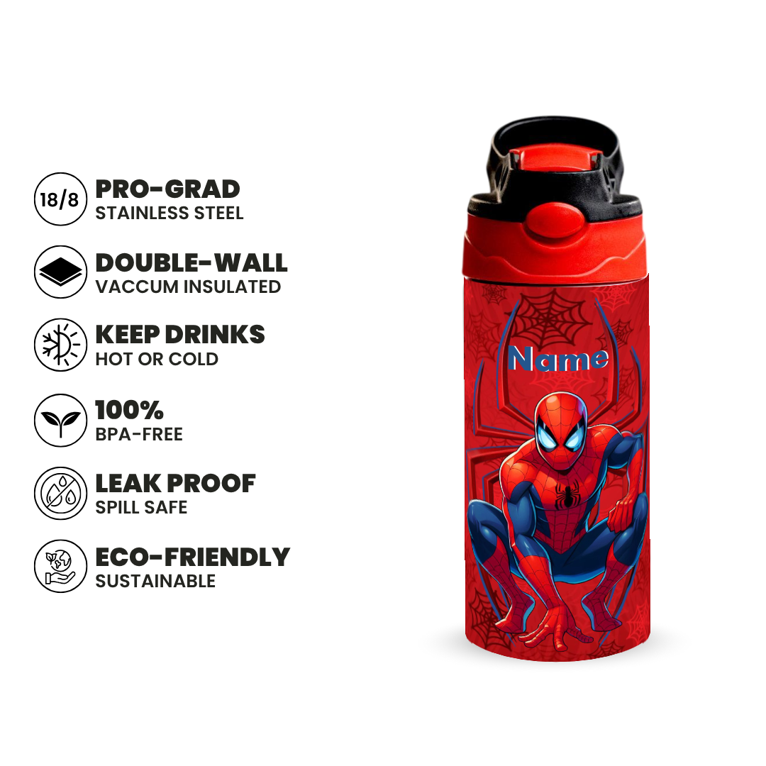 Spider-Man Web Strike Bottle 350 & 500ML