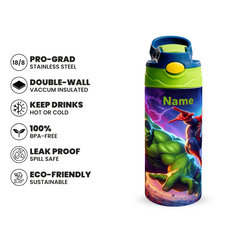 Spider-Man & Hulk Power Bottle 350 & 500ML