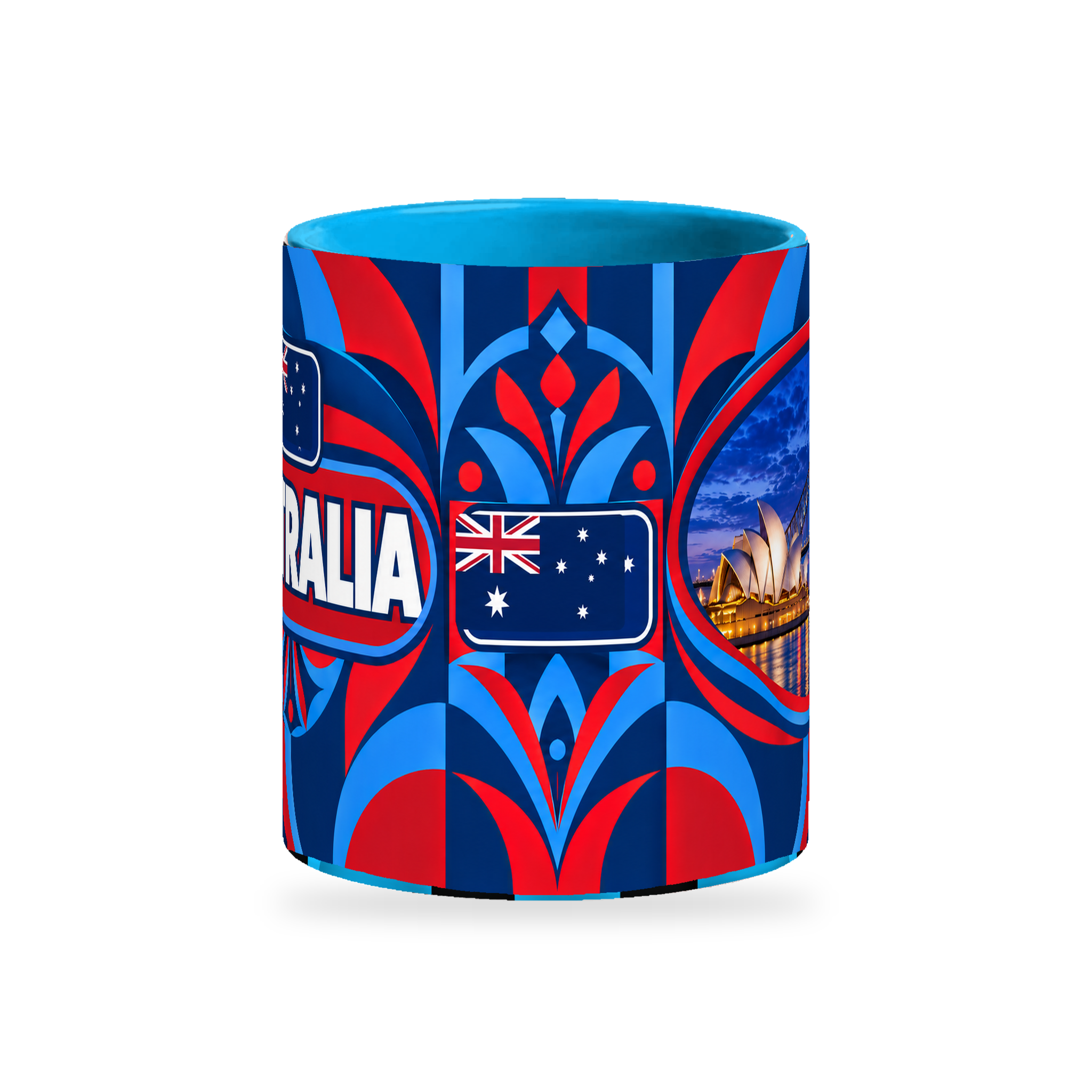 Australia Mug – 320ml — centre view on a white background with a soft shadow