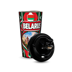 Belarus 480ml tumbler with removable leak-proof lid