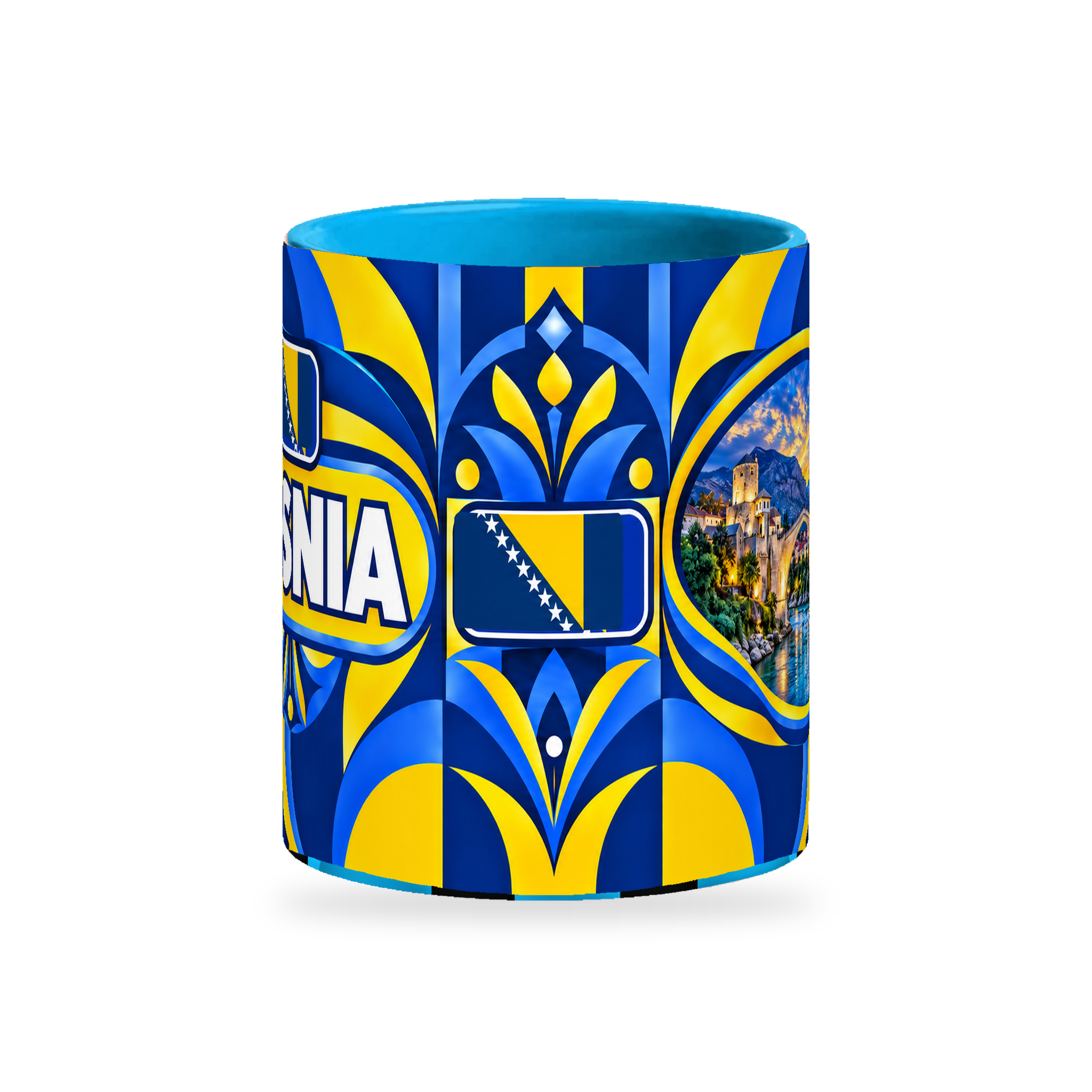Bosnia Mug – 320ml — centre view on white with a soft shadow