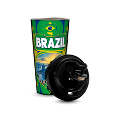 Brazil 480ml tumbler with removable leak-proof lid