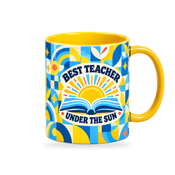 Brighter Future Mug – 320ml — right view on a transparent background
