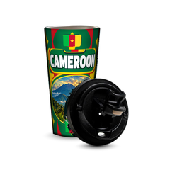 Cameroon 480ml tumbler with removable leak-proof lid