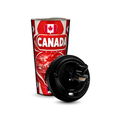 Canada 480ml tumbler with removable leak-proof lid