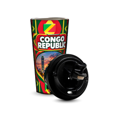 Congo Republic 480ml tumbler with removable leak-proof lid