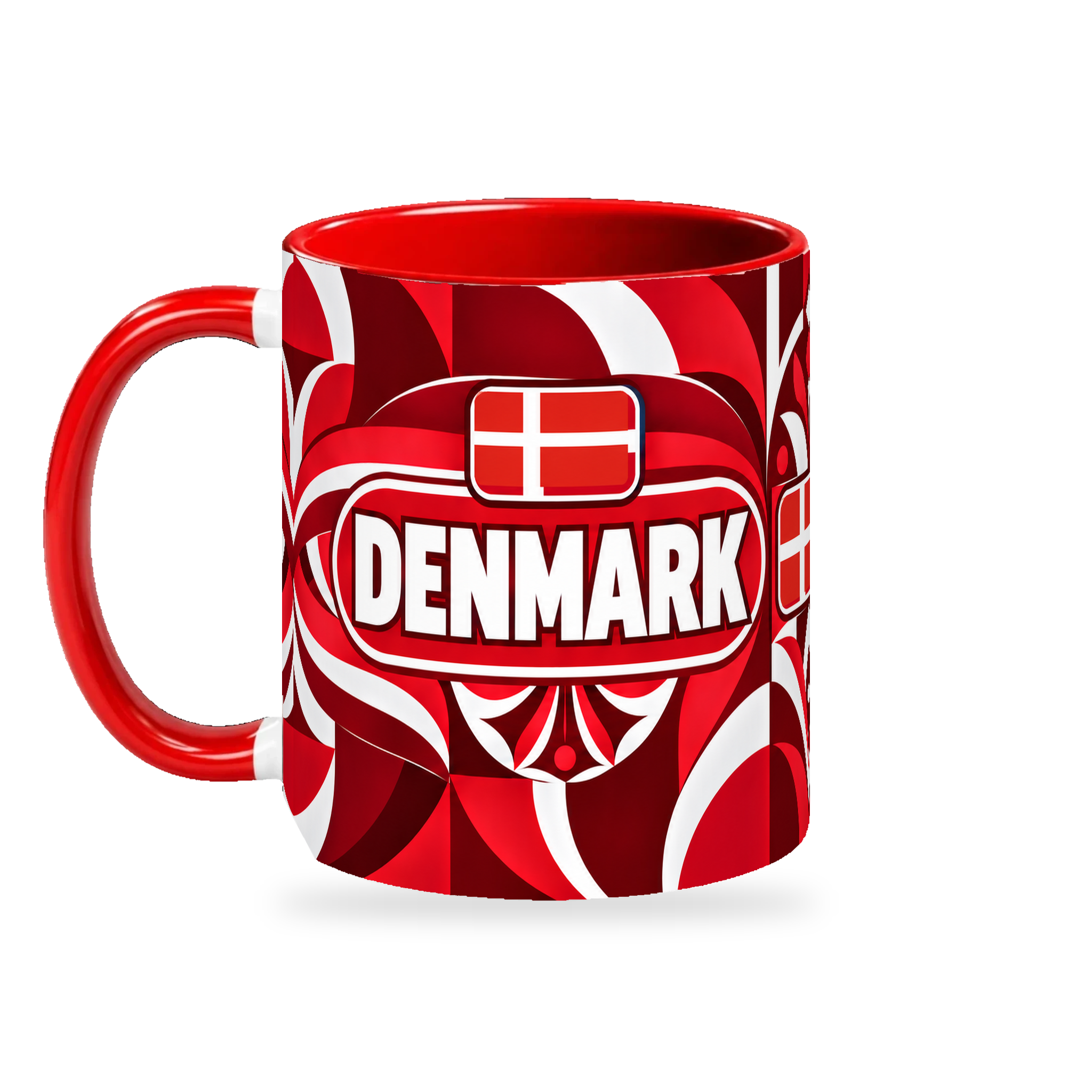 Denmark Mug – 320ml — left-handle view on a white background with a soft shadow