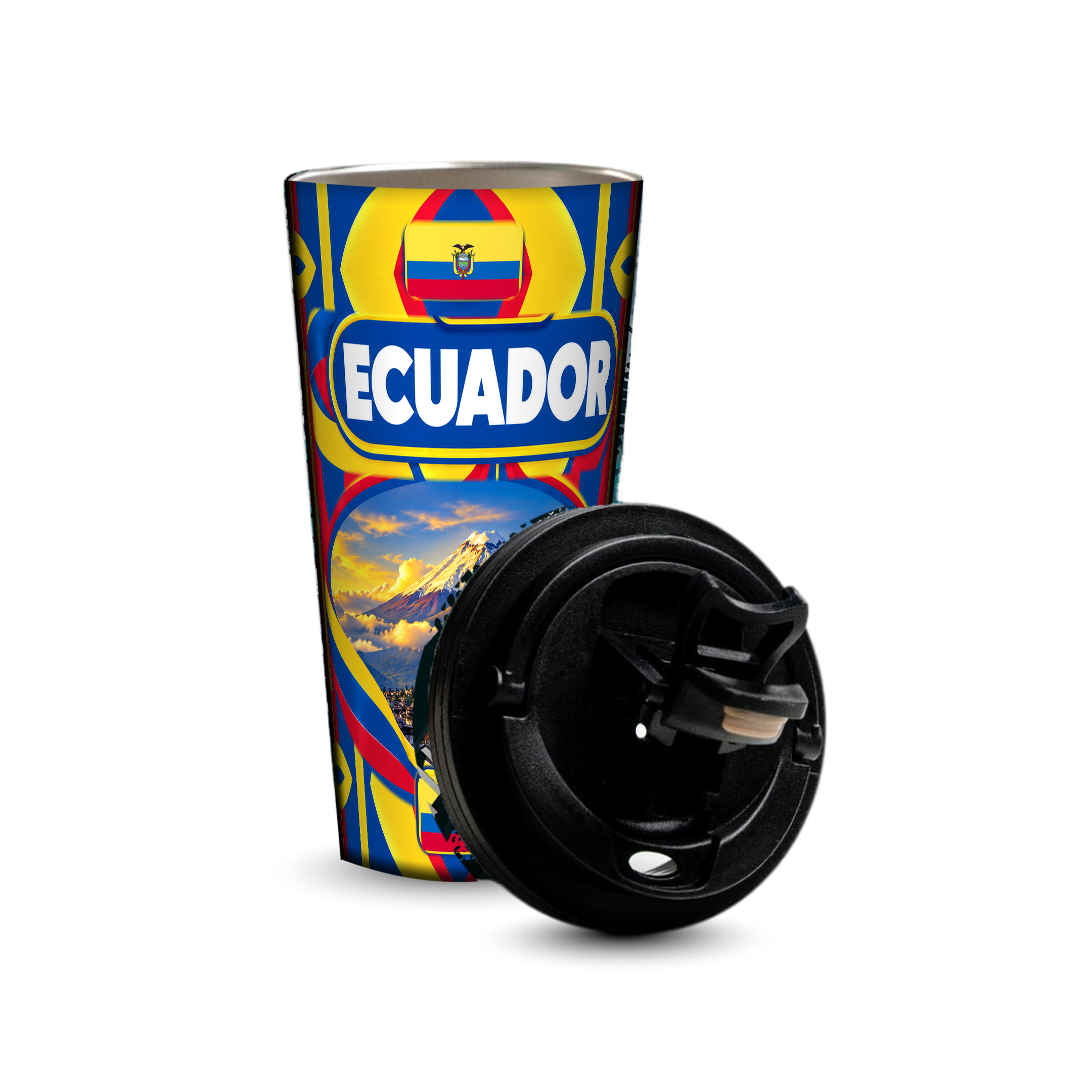 Ecuador 480ml tumbler with removable leak-proof lid