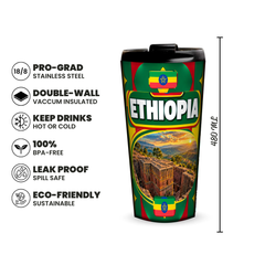 Ethiopia 480ml insulated tumbler features and size