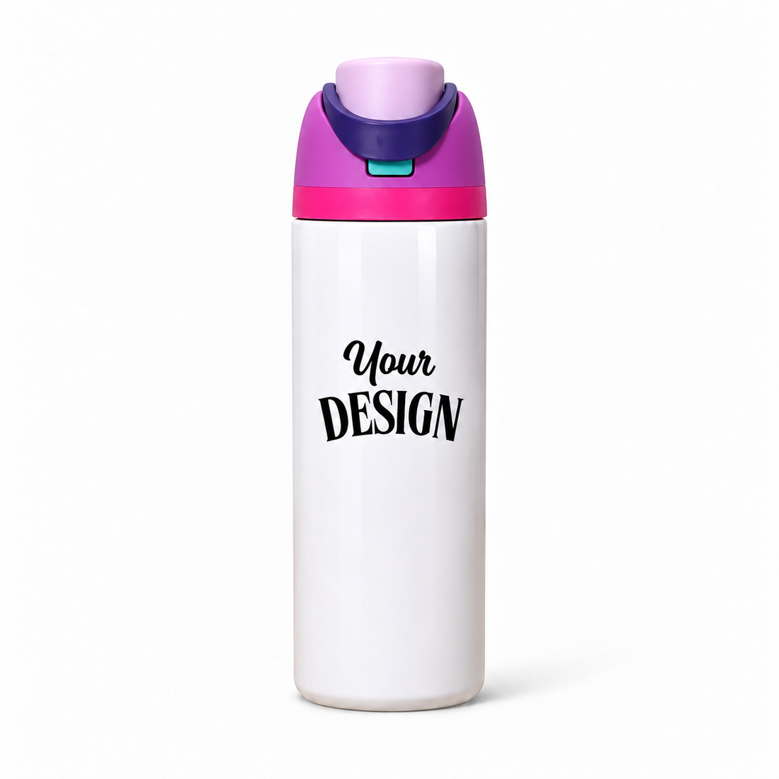 Purple-Blue | 720ML | Custom FreeSip water bottle - single