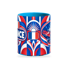 France Mug – 320ml — center view on a transparent background