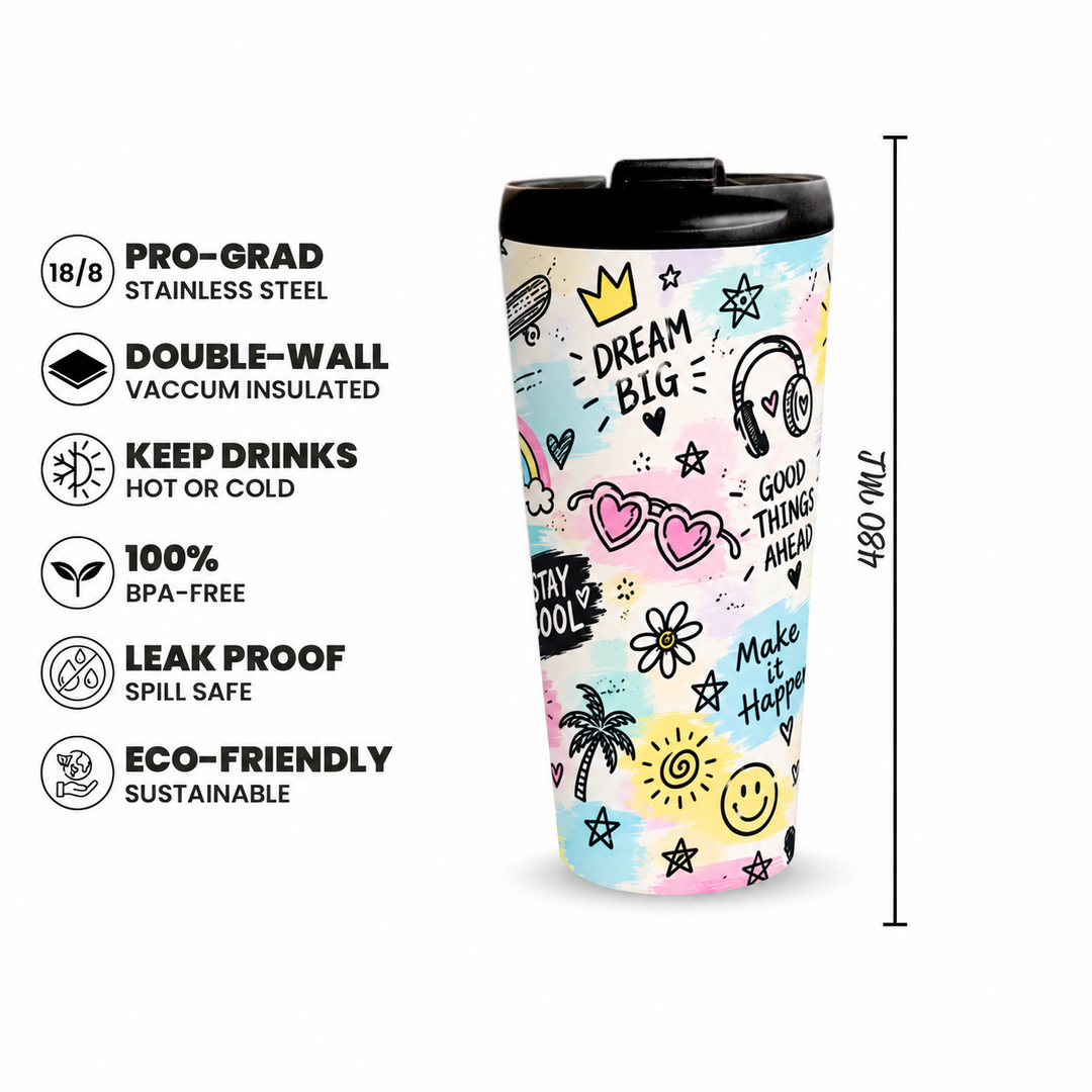 Fun & Love 480ml Tumbler with 480ml capacity and product features