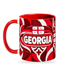 Georgia Mug – 320ml — left-handle view on a white background with a soft shadow