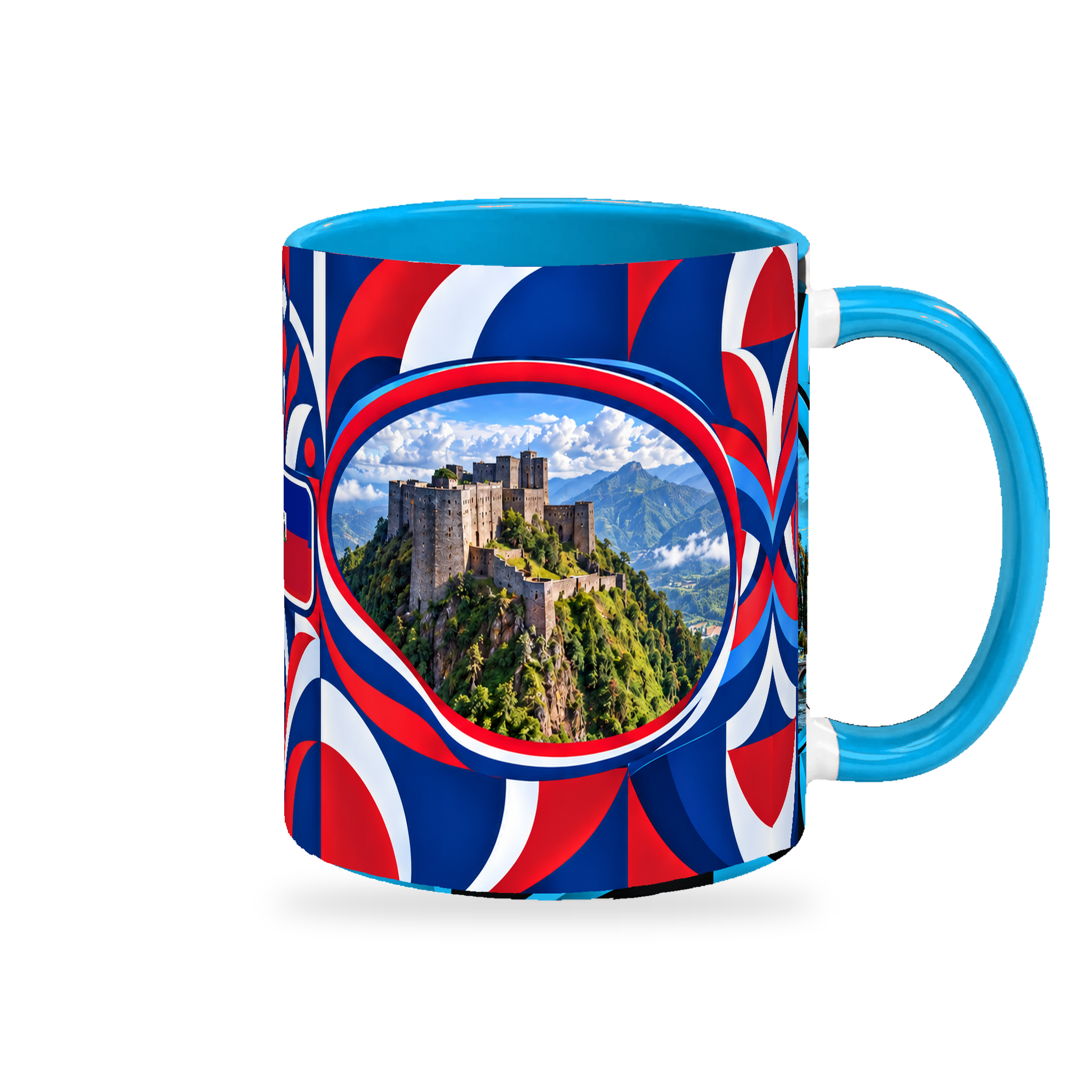 Haiti Mug – 320ml — right-handle view on white with a soft shadow
