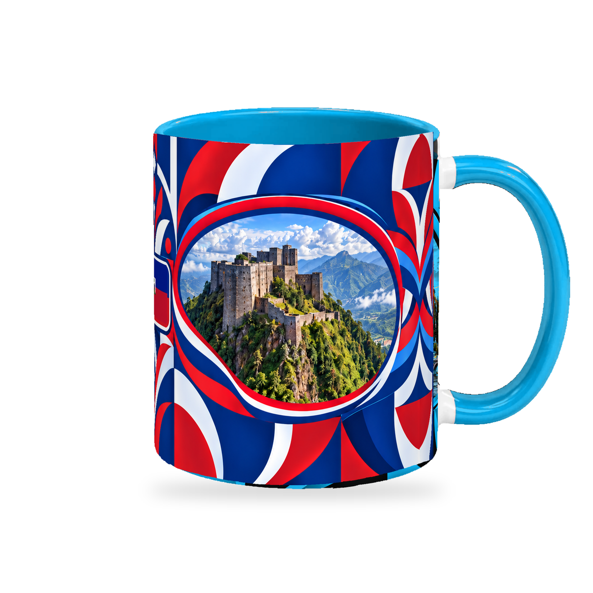 Haiti Mug – 320ml — right-handle view on white with a soft shadow