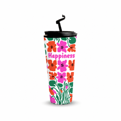 Happiness 480ml Tumbler with raised drinking spout